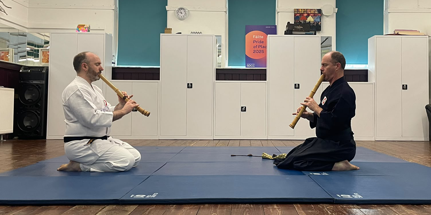 Shakuhachi Robuki practice, Muden Juku Dublin